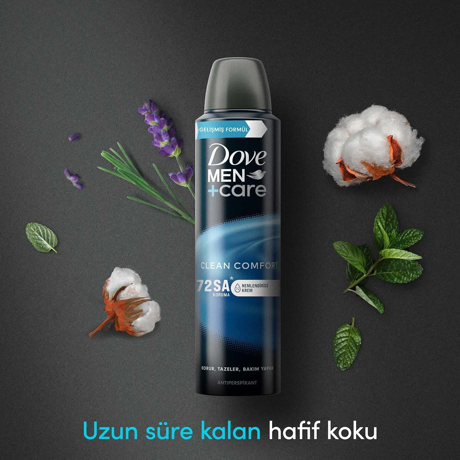 اسپری دئودورانت مردانه Dove Clean Comfort 150 Ml اسپری دئودورانت مردانه Dove Clean Comfort 150 Ml