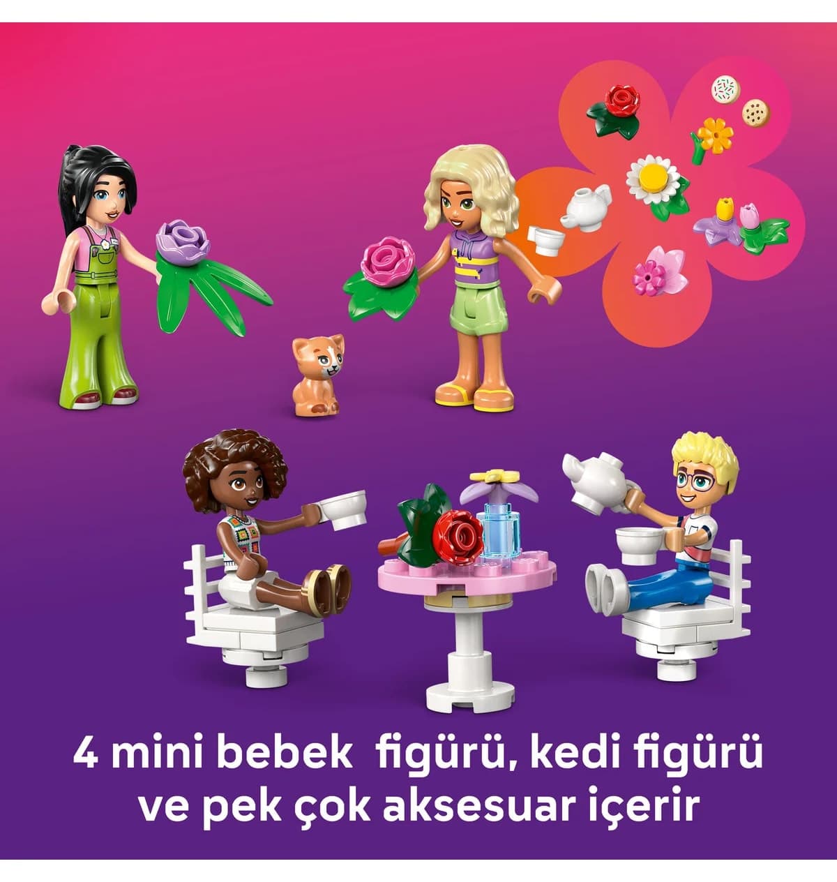 لگو Friends کافه گیاهی و گلفروشی مدل 42671 1138 قطعه لگو Friends کافه گیاهی و گلفروشی مدل 42671 1138 قطعه