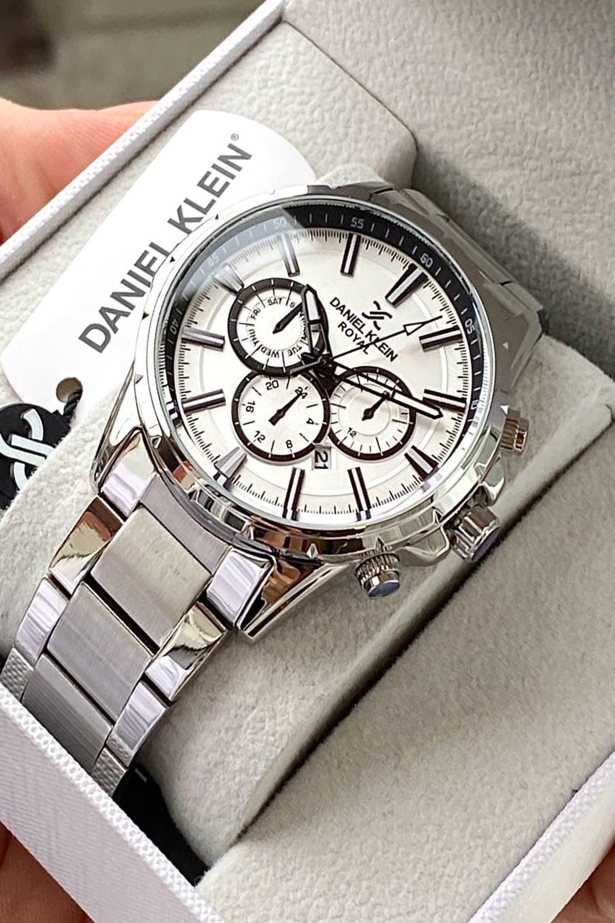 ساعت مچی مردانه Daniel Klein بند فولادی ضد آب 3 ATM ساعت مچی مردانه Daniel Klein بند فولادی ضد آب 3 ATM