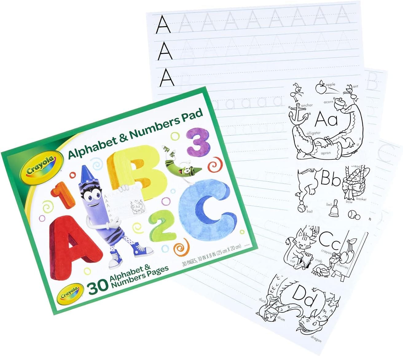 کتاب تبلتی آموزش ABC Crayola چندرنگ مدل Cy99-3406 کتاب تبلتی آموزش ABC Crayola چندرنگ مدل Cy99-3406