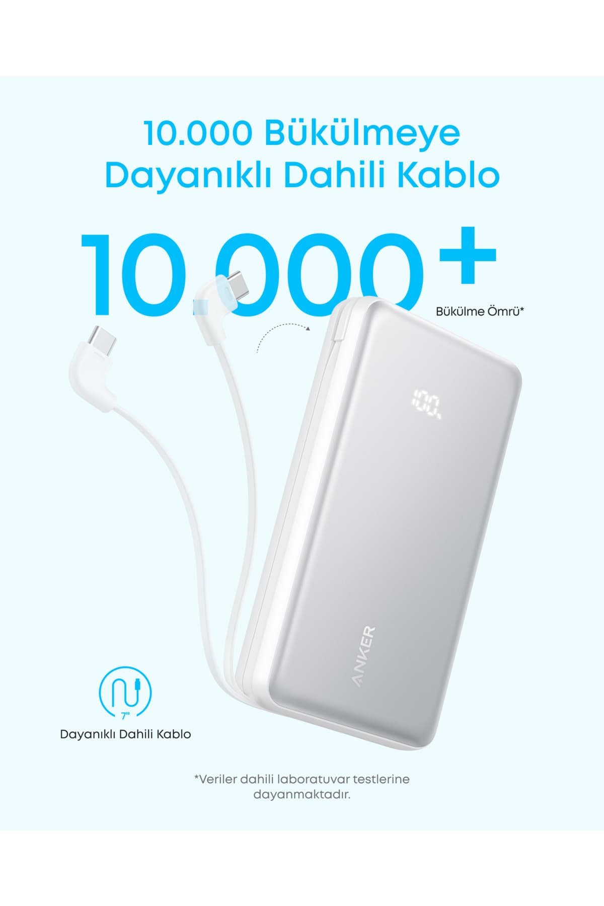 پاوربانک Anker Zolo 20.000mAh با شارژ سریع 22,5W مشکی مدل A110E پاوربانک Anker Zolo 20.000mAh با شارژ سریع 22,5W مشکی مدل A110E