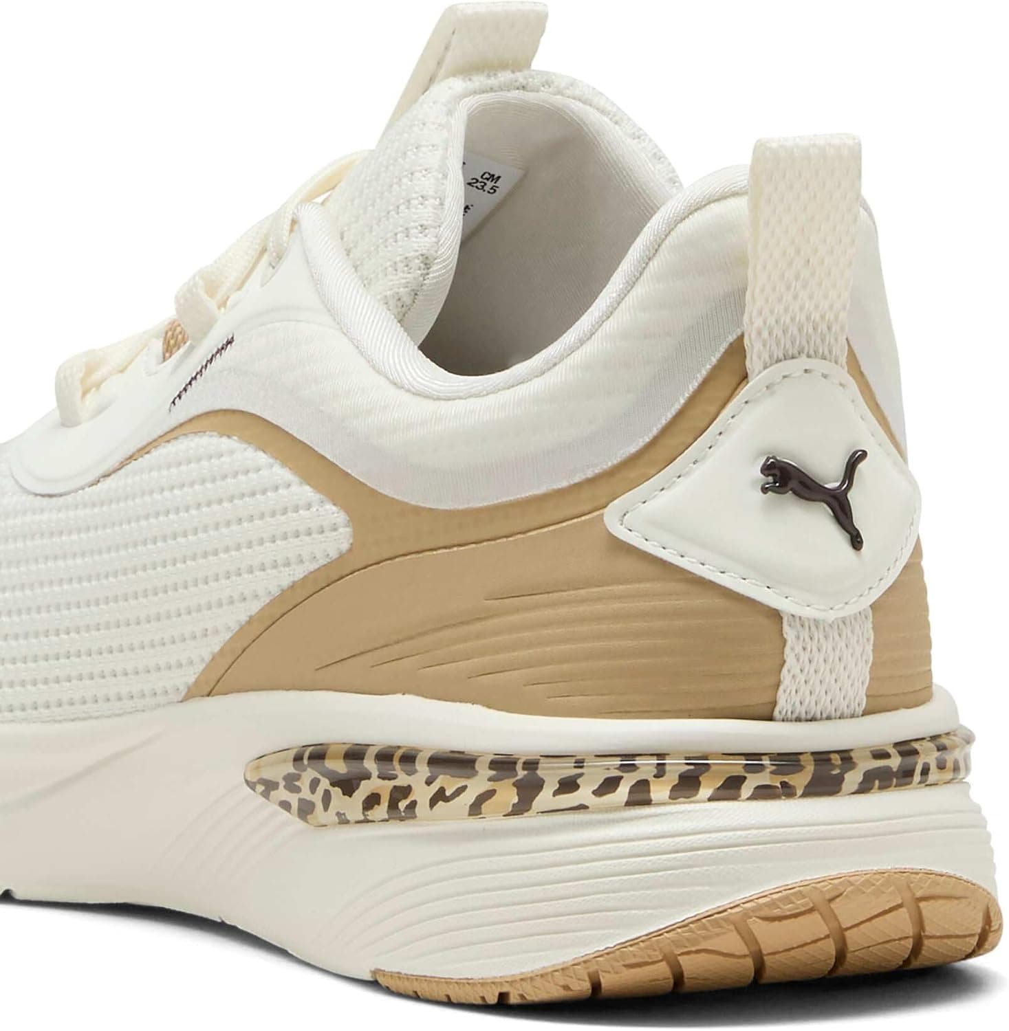 کفش دویدن زنانه PUMA Softride Charm Animal Wns سفید گرم و قهوهای شکلاتی 38 کفش دویدن زنانه PUMA Softride Charm Animal Wns سفید گرم و قهوهای شکلاتی 38