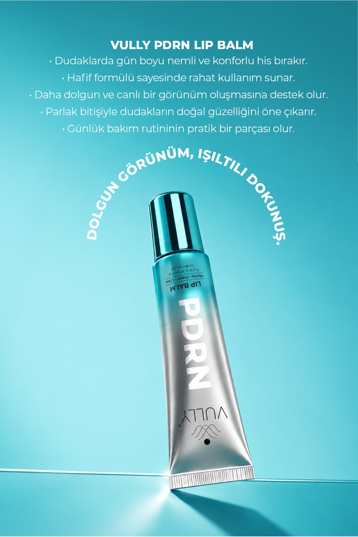 بالم لب VULLY شفاف PDRN Glow با هیالورونیک اسید و پپتید 10 ml بالم لب VULLY شفاف PDRN Glow با هیالورونیک اسید و پپتید 10 ml