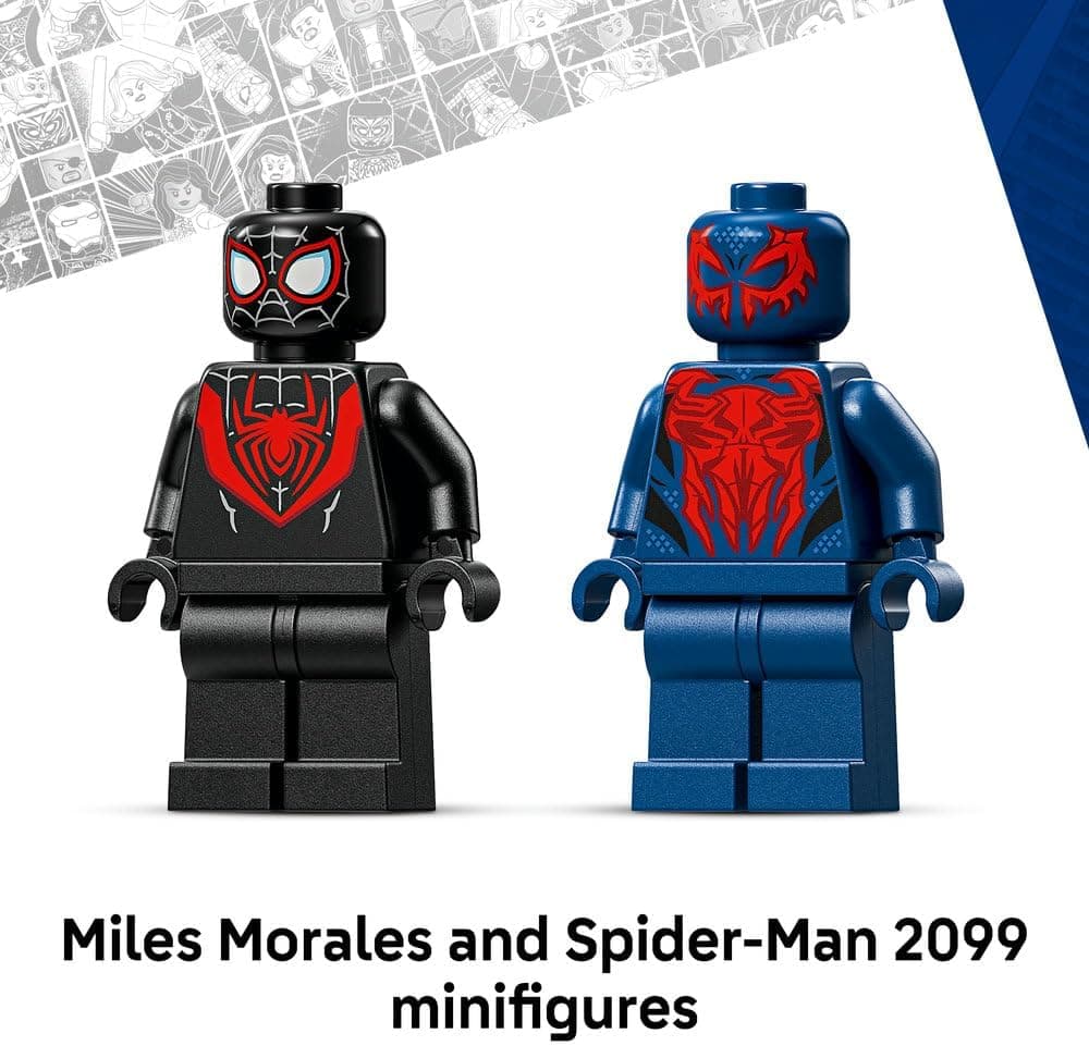 لگو Marvel Miles Morales Mech vs. Spider-Man 2099 مدل 76337 لگو Marvel Miles Morales Mech vs. Spider-Man 2099 مدل 76337