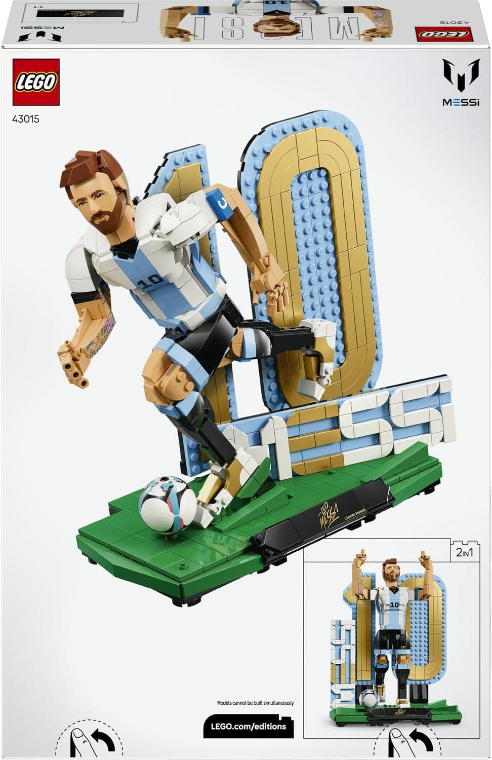 لگو Editions Lionel Messi افسانه فوتبال مدل 43015 لگو Editions Lionel Messi افسانه فوتبال مدل 43015