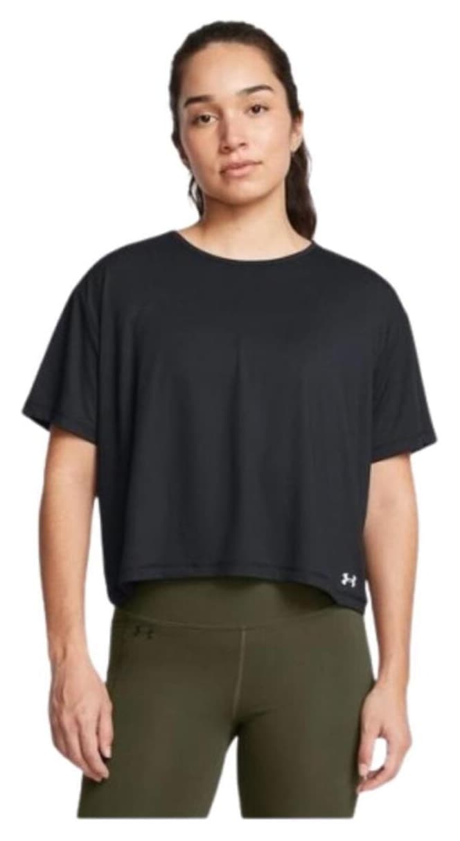 تیشرت زنانه Under Armour مشکی مدل Motion SS 1379178-003 تیشرت زنانه Under Armour مشکی مدل Motion SS 1379178-003
