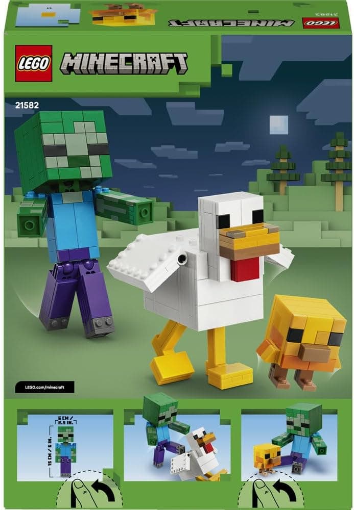 لگو Minecraft مدل 21582 Chicken Jockey لگو Minecraft مدل 21582 Chicken Jockey