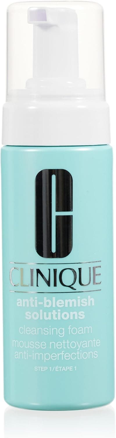 فوم شوینده یونیسکس Clinique مناسب همه انواع پوست مدل Anti-Blemish Solutions 4.2 oz فوم شوینده یونیسکس Clinique مناسب همه انواع پوست مدل Anti-Blemish Solutions 4.2 oz