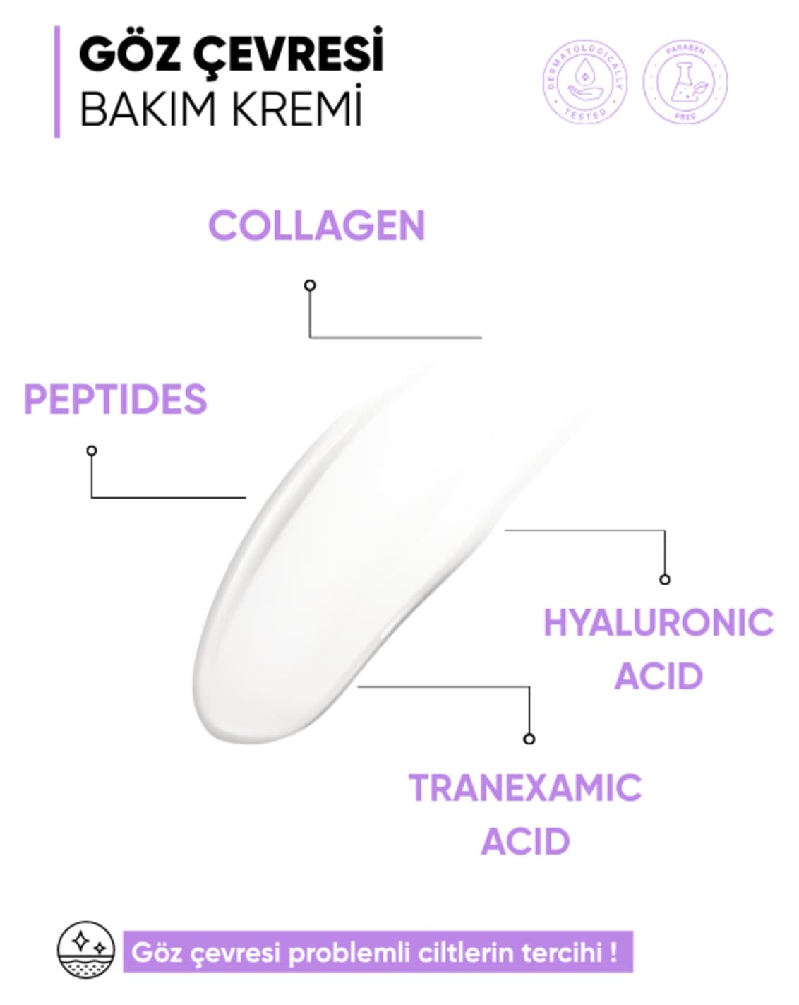 مراقبت دور چشم mia klinika پپتیدی برای حلقه تیره و خطوط ریز مراقبت دور چشم mia klinika پپتیدی برای حلقه تیره و خطوط ریز