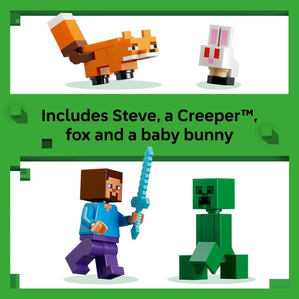 لگو Minecraft ماجراجویی Steve's Taiga مدل 21583 لگو Minecraft ماجراجویی Steve's Taiga مدل 21583