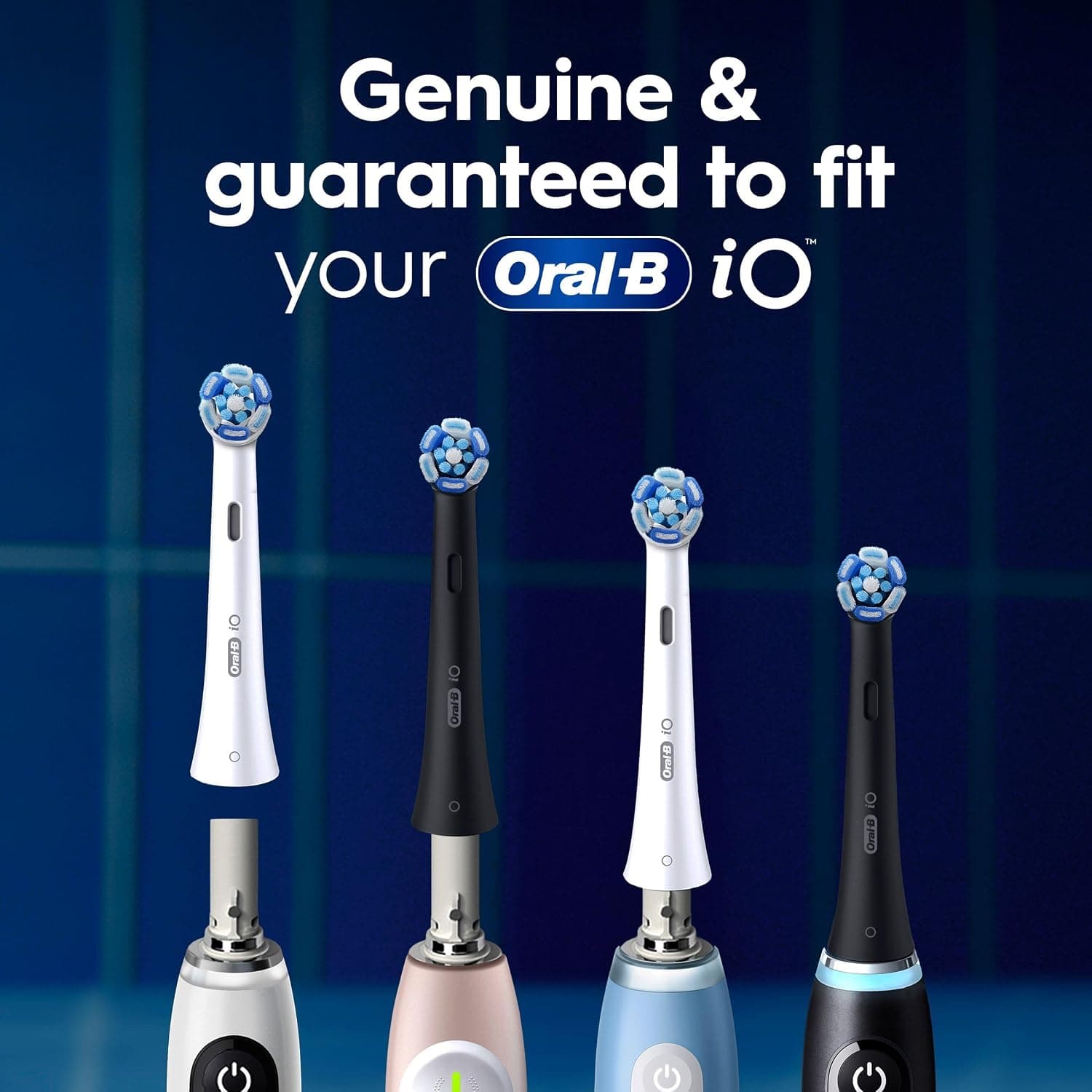 سری یدک مسواک برقی برای Oral-B iO Ultimate Clean مشکی بسته 4 عددی سری یدک مسواک برقی برای Oral-B iO Ultimate Clean مشکی بسته 4 عددی