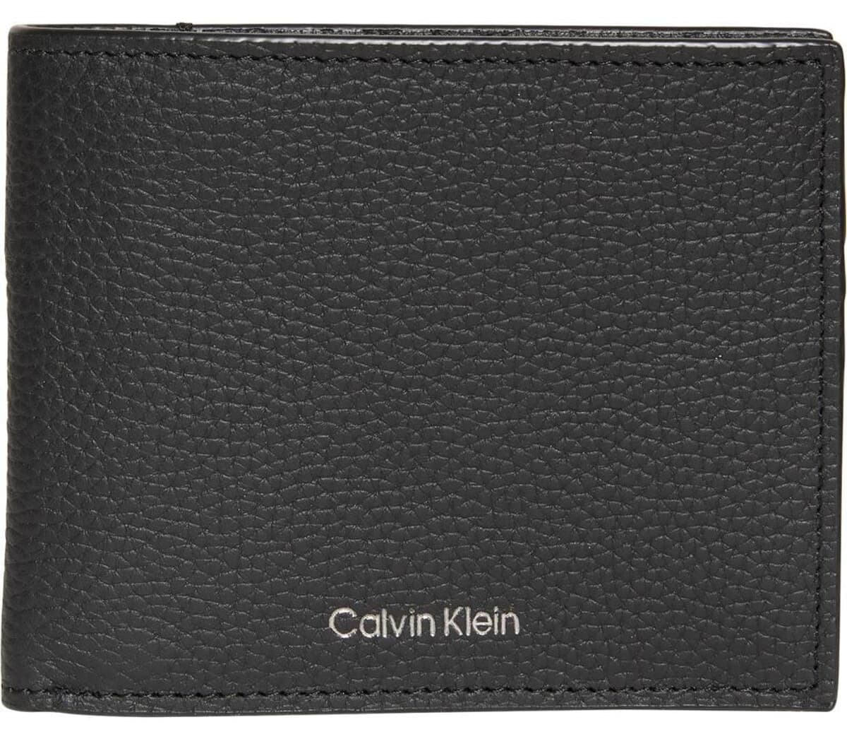 کیف پول مردانه Calvin Klein چرمی ساده جای نقدی و کارت مشکی مدل LV04D1062G-UB1 کیف پول مردانه Calvin Klein چرمی ساده جای نقدی و کارت مشکی مدل LV04D1062G-UB1