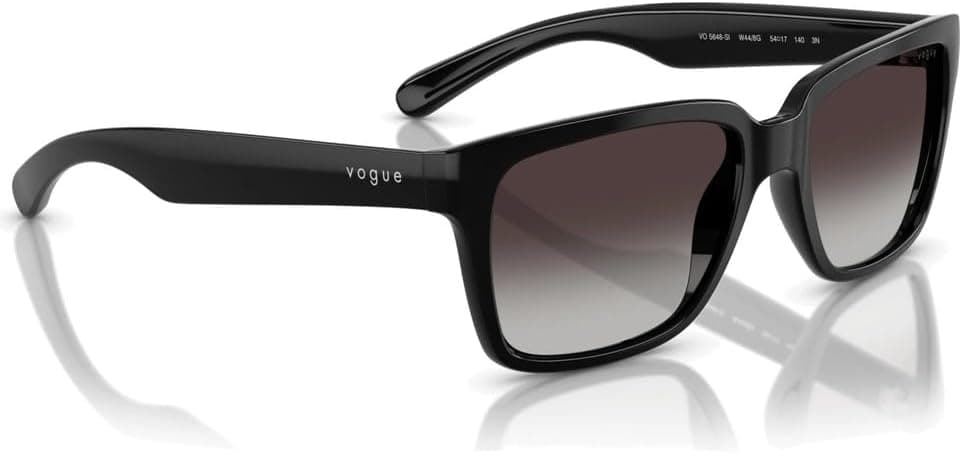 عینک آفتابی مردانه Vogue Eyewear مشکی مدل VO-0VO5648SI-W44.8G-54 عینک آفتابی مردانه Vogue Eyewear مشکی مدل VO-0VO5648SI-W44.8G-54