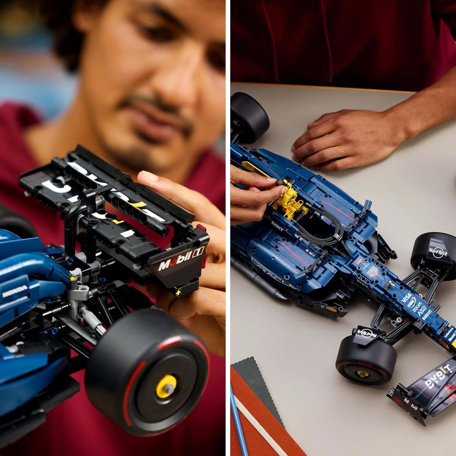 لگو Technic Oracle Red Bull Racing RB20 ماشین ساختنی F1 مدل 42206 لگو Technic Oracle Red Bull Racing RB20 ماشین ساختنی F1 مدل 42206