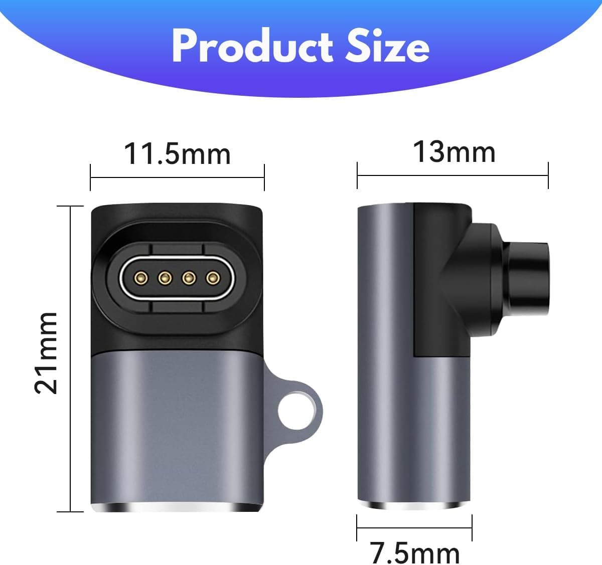 آداپتور شارژ T Tersely برای ساعت Garmin با USB C بسته 3 تایی آداپتور شارژ T Tersely برای ساعت Garmin با USB C بسته 3 تایی
