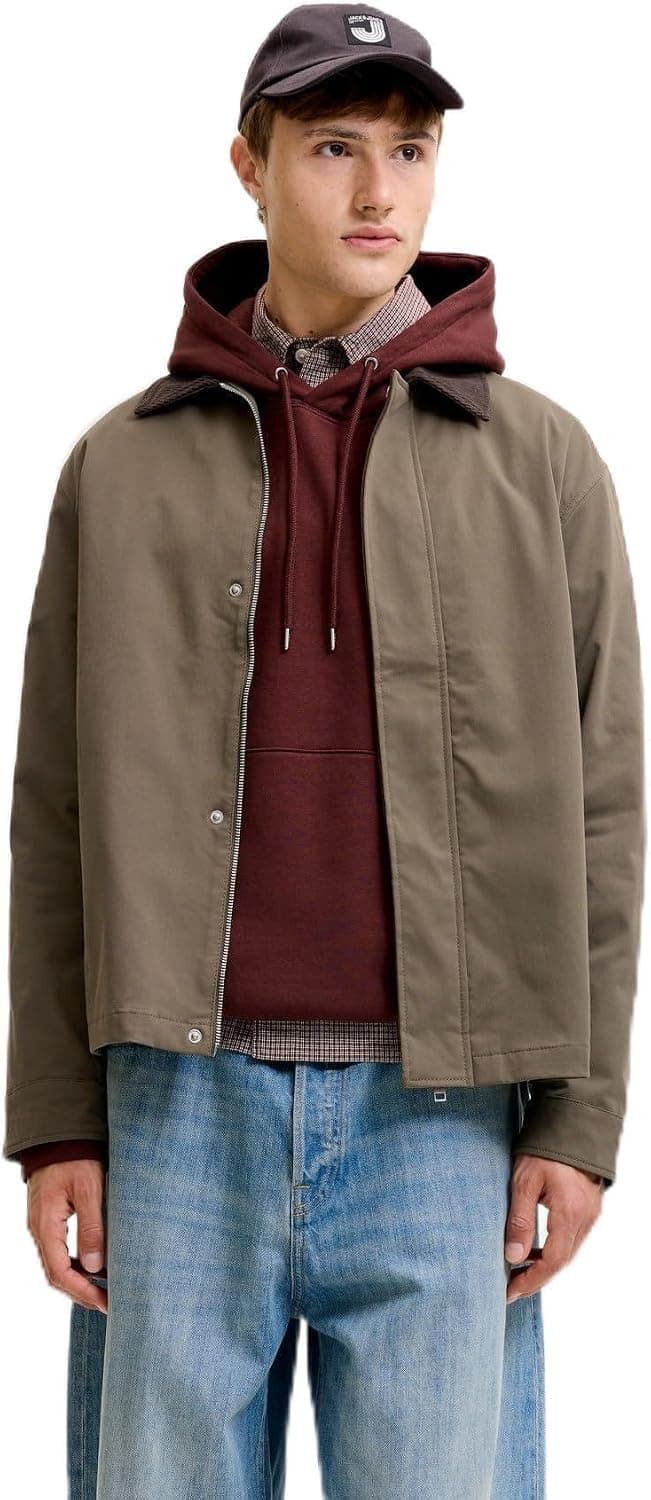 ژاکت مردانه Jack & Jones ورکر مدل JJWOLF ژاکت مردانه Jack & Jones ورکر مدل JJWOLF