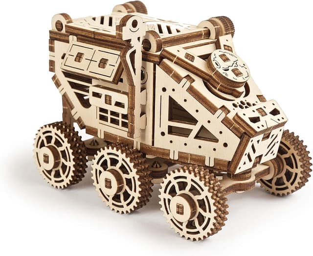 پازل سه بعدی چوبی مریخنورد UGEARS مدل UGR-70134 پازل سه بعدی چوبی مریخنورد UGEARS مدل UGR-70134