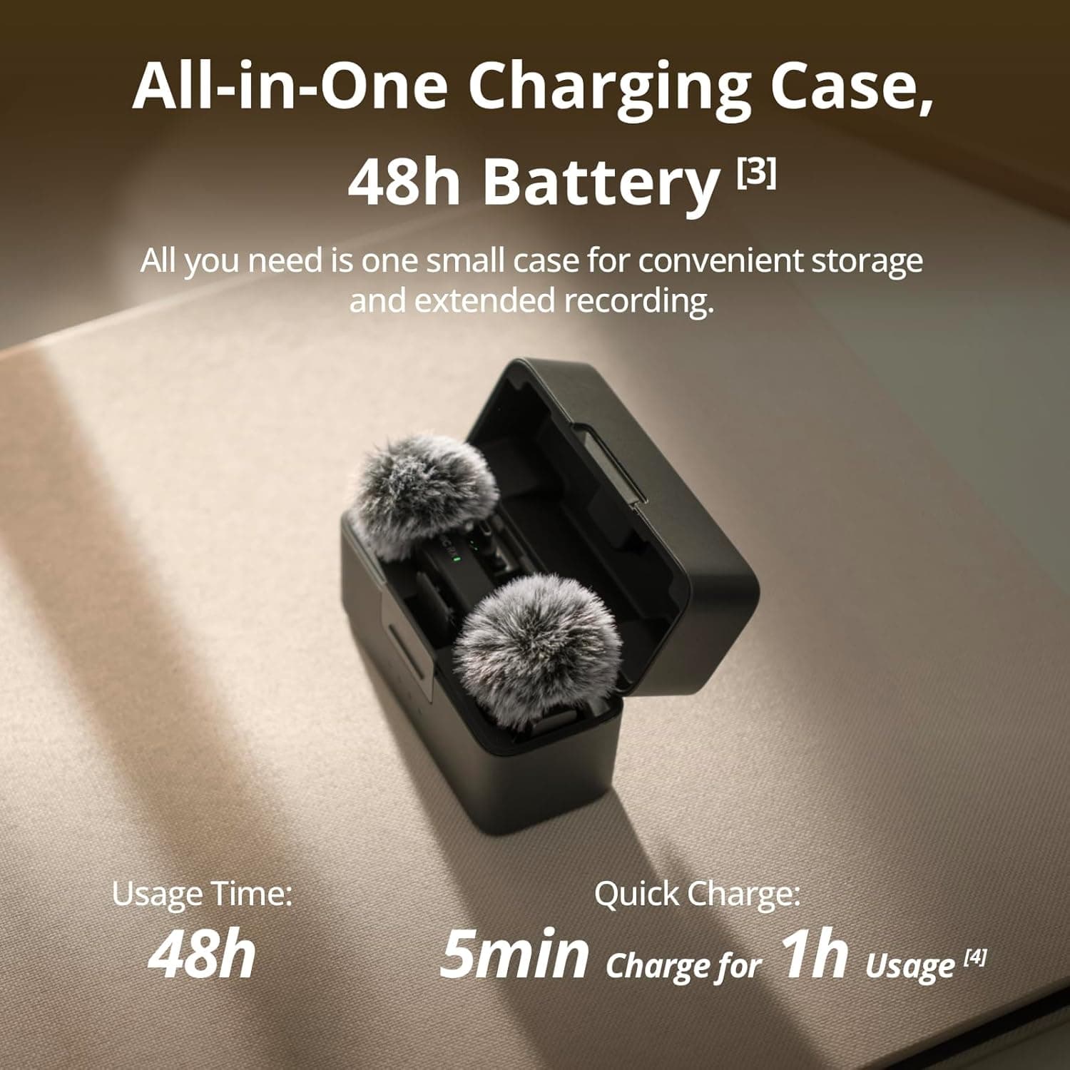 میکروفون بیسیم برای دوربین، iPhone و Android مدل DJI Mic Mini (2TX+1RX+Charging Case) با حذف نویز میکروفون بیسیم برای دوربین، iPhone و Android مدل DJI Mic Mini (2TX+1RX+Charging Case) با حذف نویز
