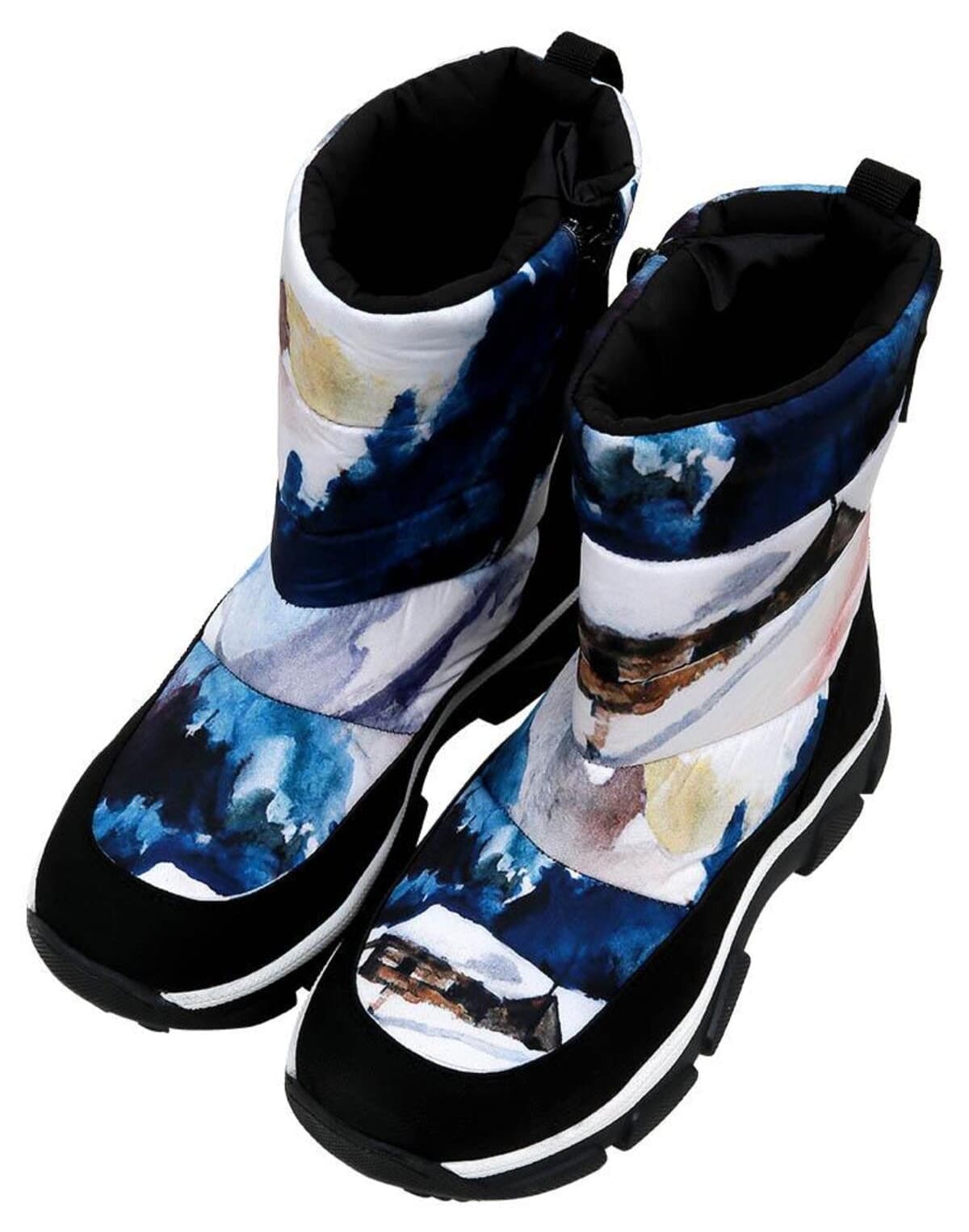 بوت برفی زنانه وگان Dogo چندرنگ طرح Snow and Ink بوت برفی زنانه وگان Dogo چندرنگ طرح Snow and Ink