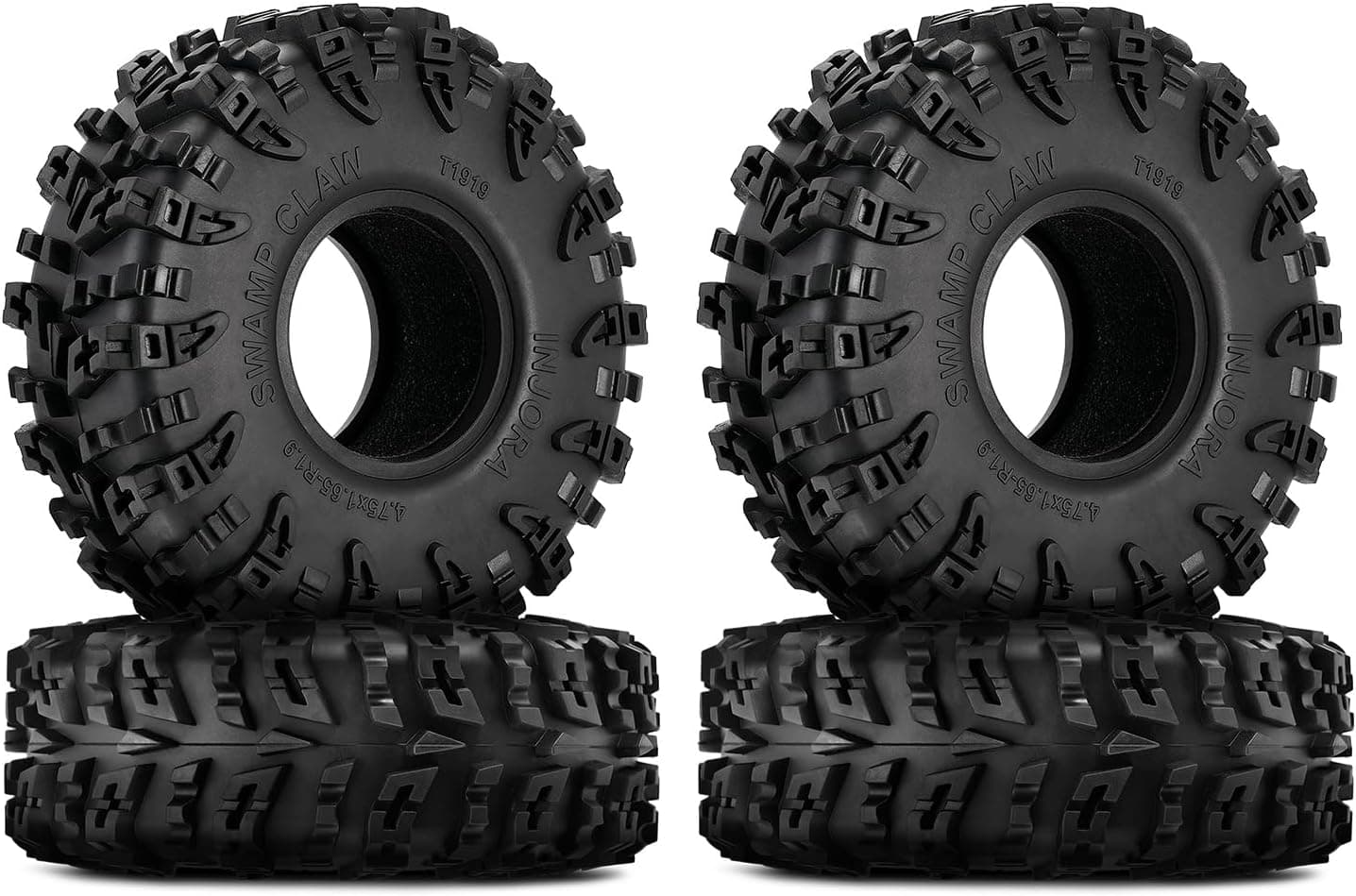 لاستیک خودرو کنترلی آفرود INJORA مدل 1.9 S5 Swamp Claw مناسب FCX10 لاستیک خودرو کنترلی آفرود INJORA مدل 1.9 S5 Swamp Claw مناسب FCX10