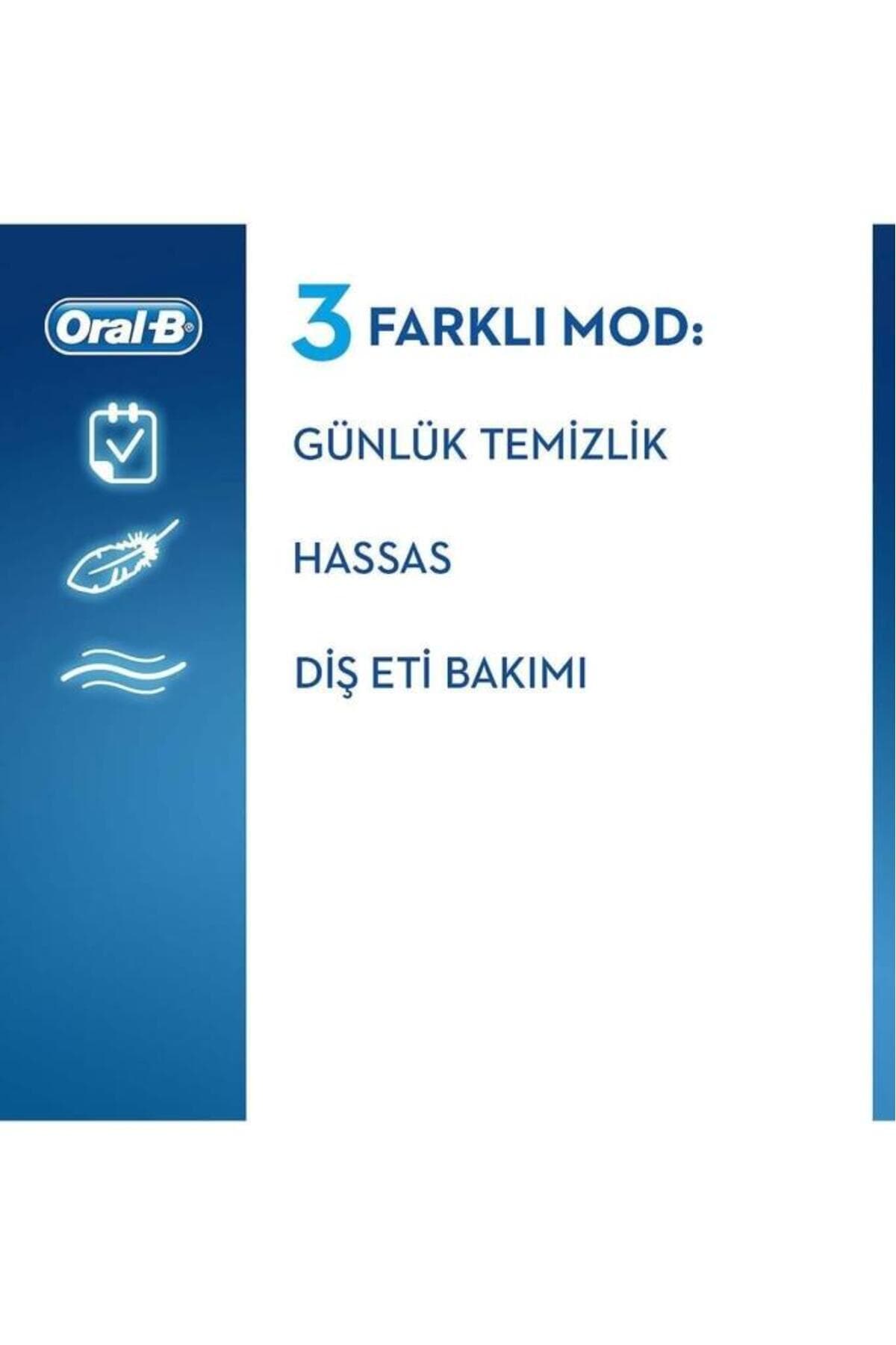 مسواک برقی شارژی Oral-B طرح مدرن با سری Cross Action سفید مدل Smart 4500 مسواک برقی شارژی Oral-B طرح مدرن با سری Cross Action سفید مدل Smart 4500