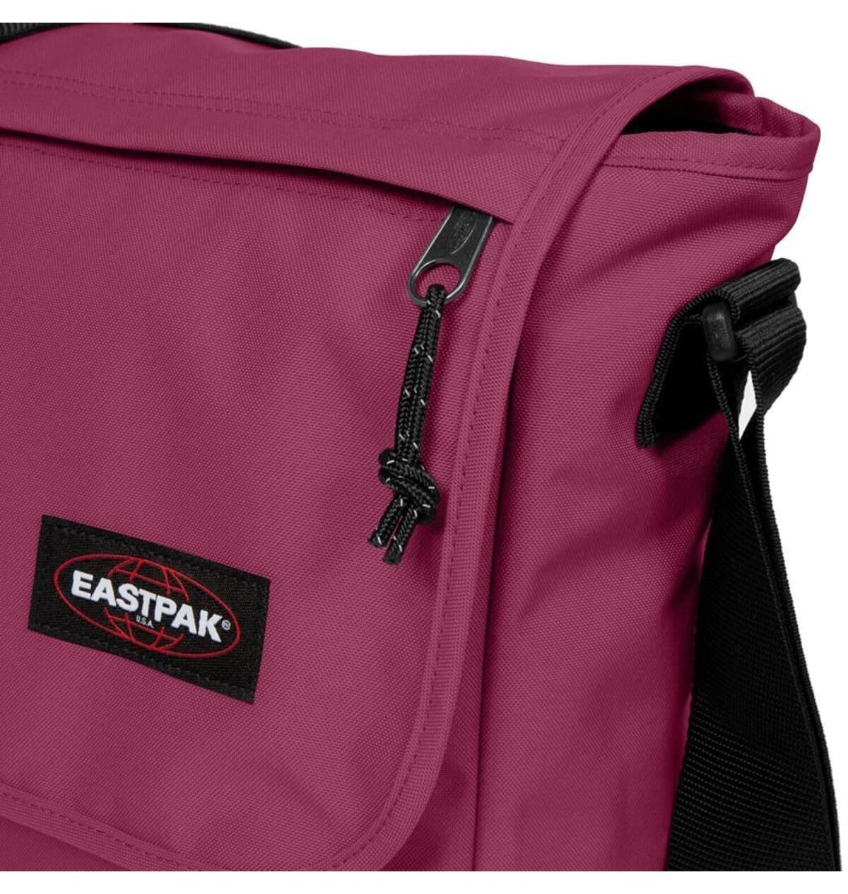 کیف پستچی زنانه Eastpak با بند متقاطع Delegate+ رنگ شرابی مدل 6S1 کیف پستچی زنانه Eastpak با بند متقاطع Delegate+ رنگ شرابی مدل 6S1