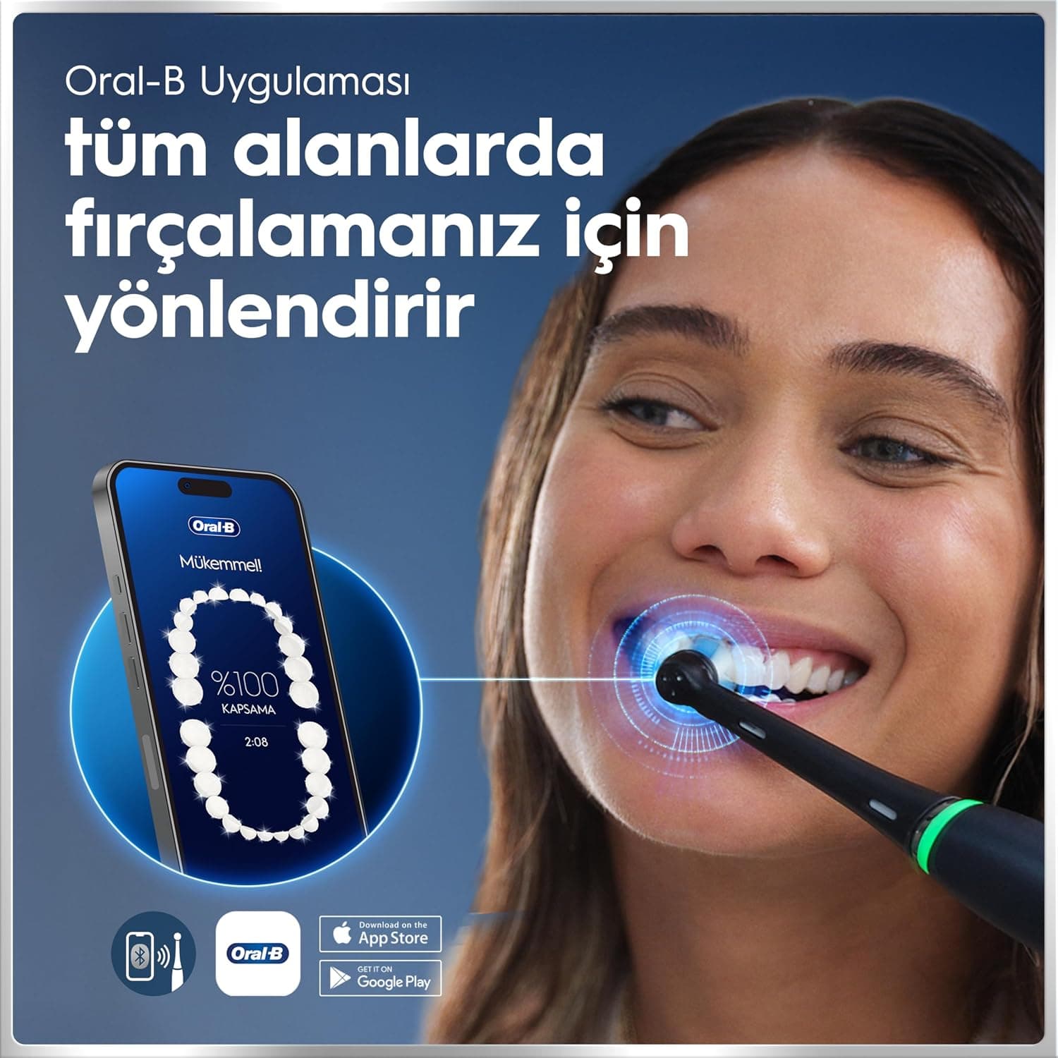 مسواک برقی Oral-B مشکی مدل iO6 همراه با 2 سری، کیف مسافرتی و محفظه سری یدک مسواک برقی Oral-B مشکی مدل iO6 همراه با 2 سری، کیف مسافرتی و محفظه سری یدک