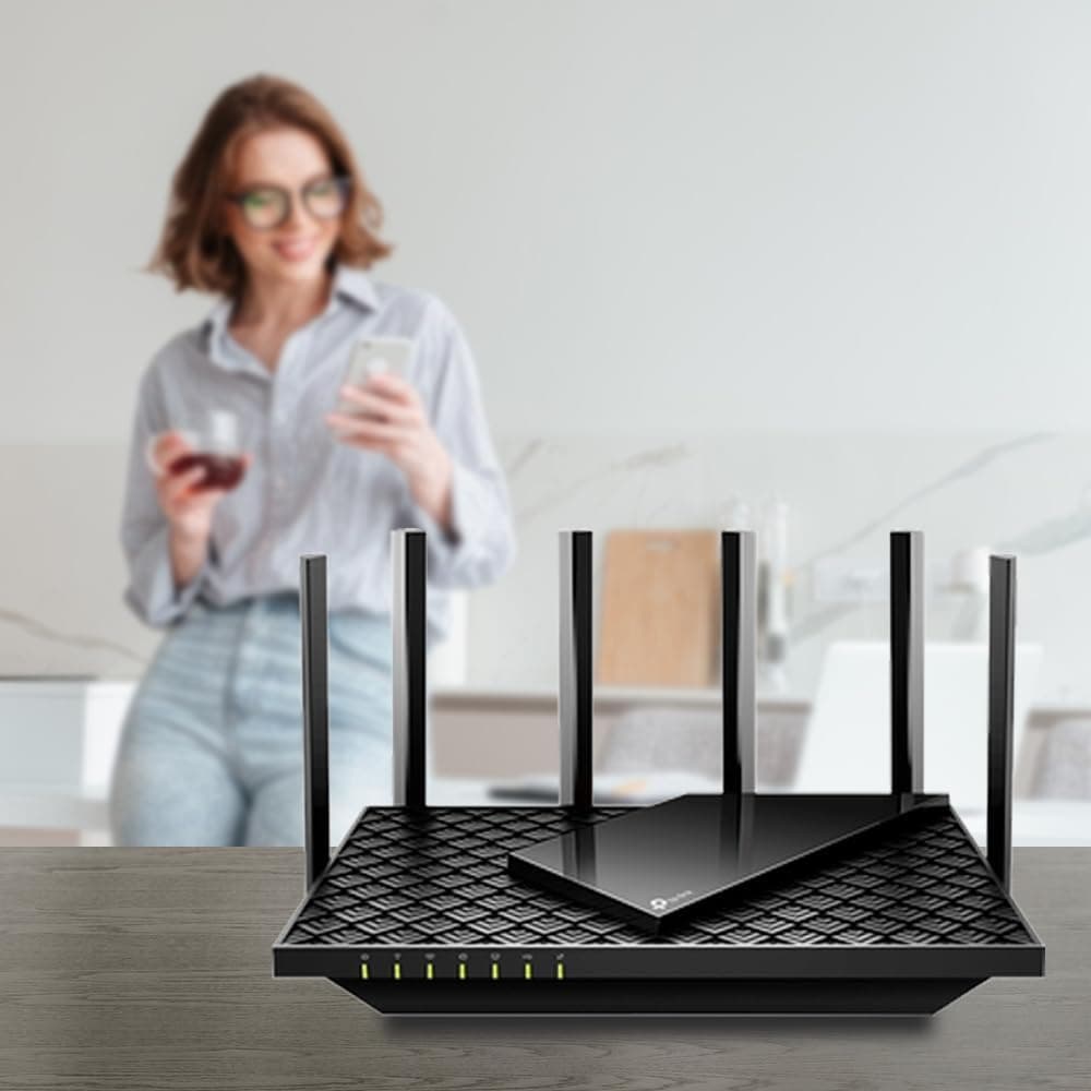 روتر بیسیم اینترنتی دو بانده گیگابیتی TP-Link مدل Archer AX73 AX5400 روتر بیسیم اینترنتی دو بانده گیگابیتی TP-Link مدل Archer AX73 AX5400