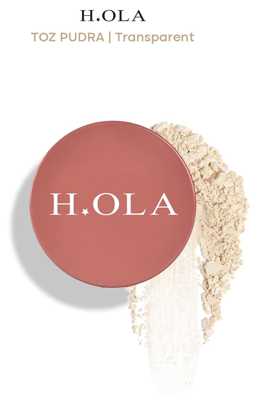 پودر تثبیت کننده آرایش h.OLA Baking Powder شفاف پودر تثبیت کننده آرایش h.OLA Baking Powder شفاف