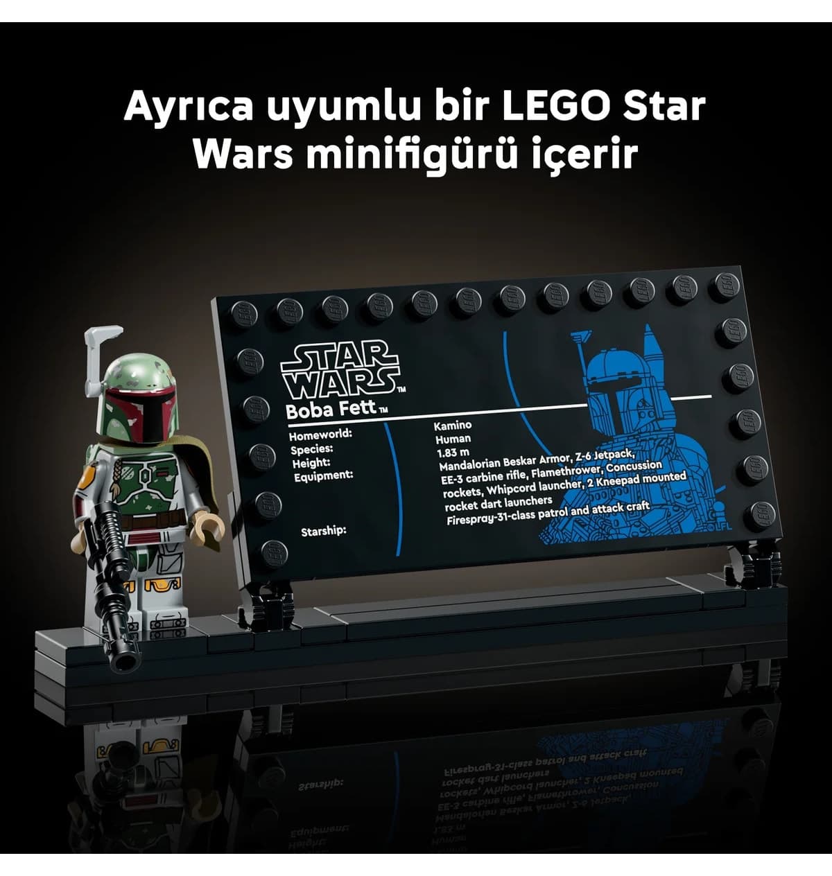 لگو Star Wars تزئینی مدل Boba Fett 75455 با 1544 قطعه لگو Star Wars تزئینی مدل Boba Fett 75455 با 1544 قطعه