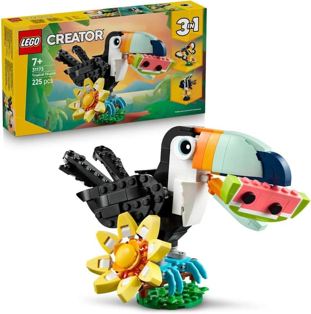 لگو 31173 Creator 3in1 حیوانات وحشی توکان گرمسیری لگو 31173 Creator 3in1 حیوانات وحشی توکان گرمسیری