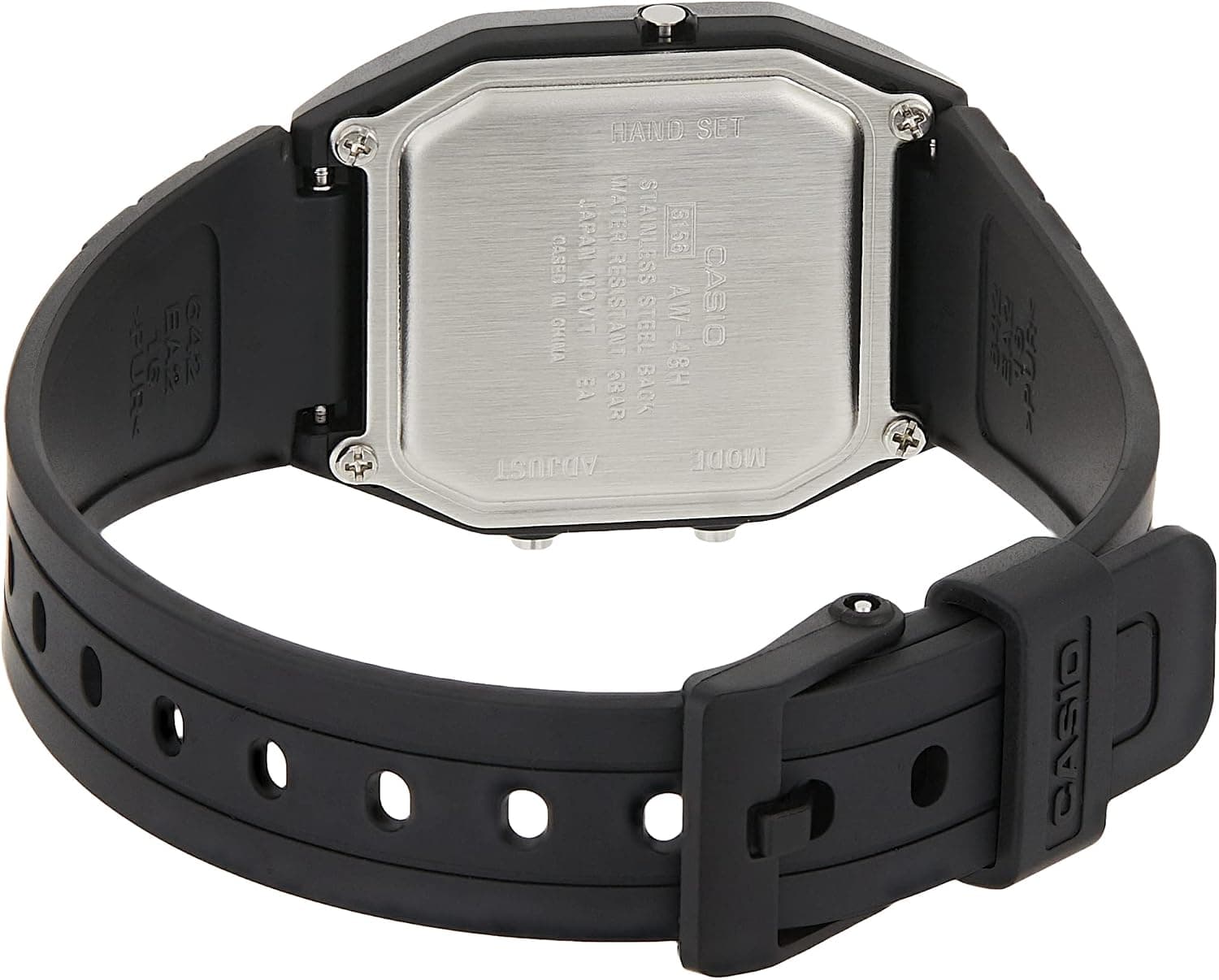 ساعت مچی مردانه Casio سیاه مدل AW-48HE-8AVDF ساعت مچی مردانه Casio سیاه مدل AW-48HE-8AVDF