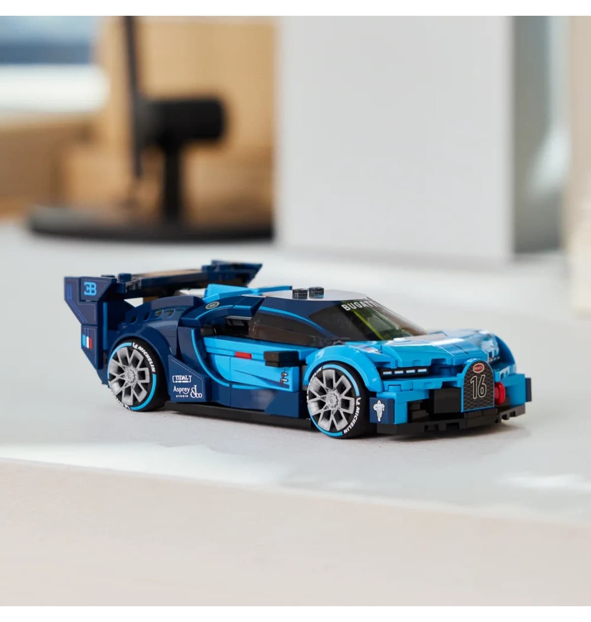 لگو Speed Champions Bugatti Vision Gran Turismo ماشین مناسب 9+ سال مدل 77253، 284 قطعه لگو Speed Champions Bugatti Vision Gran Turismo ماشین مناسب 9+ سال مدل 77253، 284 قطعه