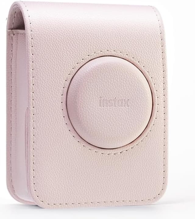 کیف چرمی صورتی Instax مدل Mini Evo کیف چرمی صورتی Instax مدل Mini Evo