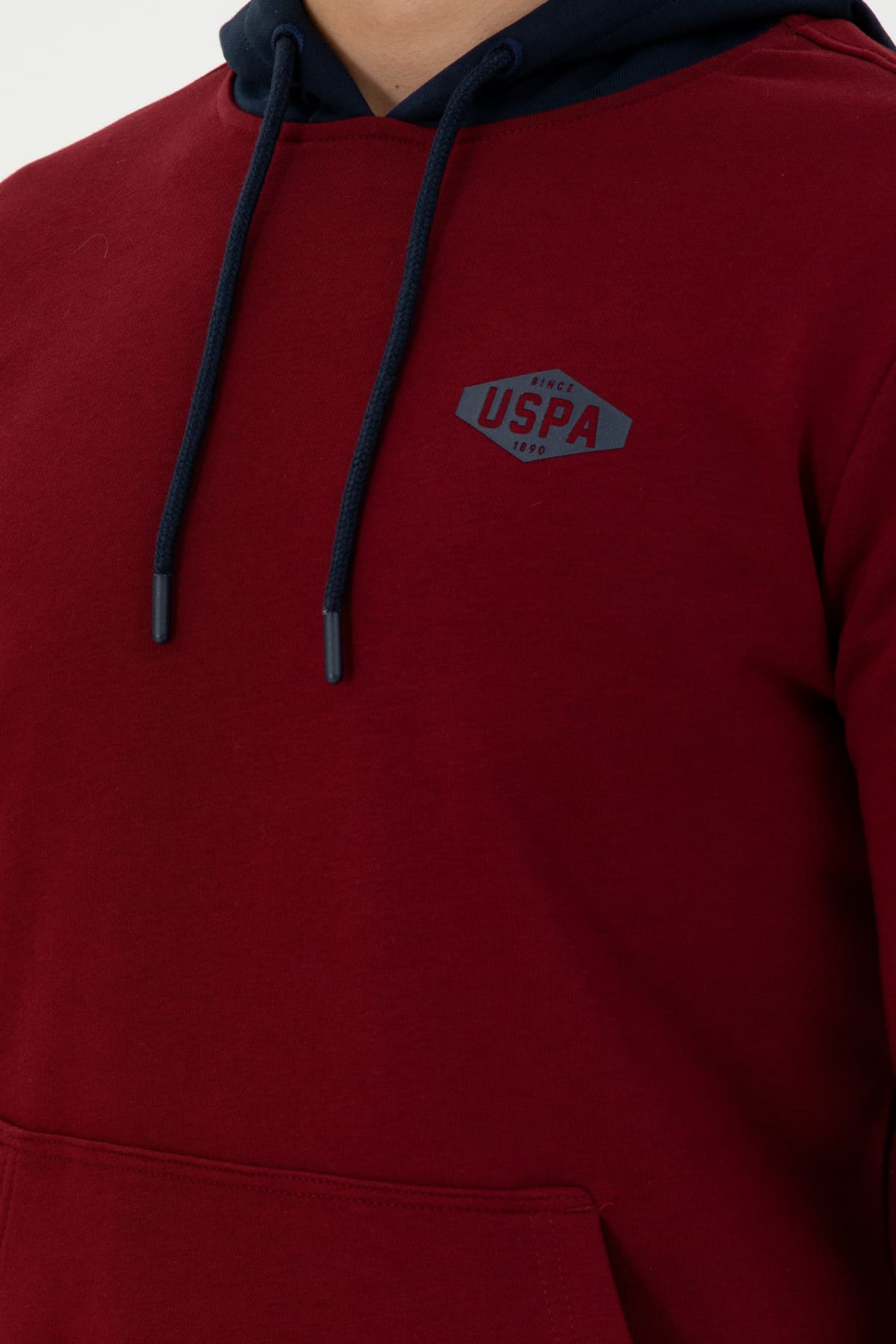 سوئیشرت مردانه U.S. Polo Assn. بوردو مدل 50293440-VR014 سوئیشرت مردانه U.S. Polo Assn. بوردو مدل 50293440-VR014
