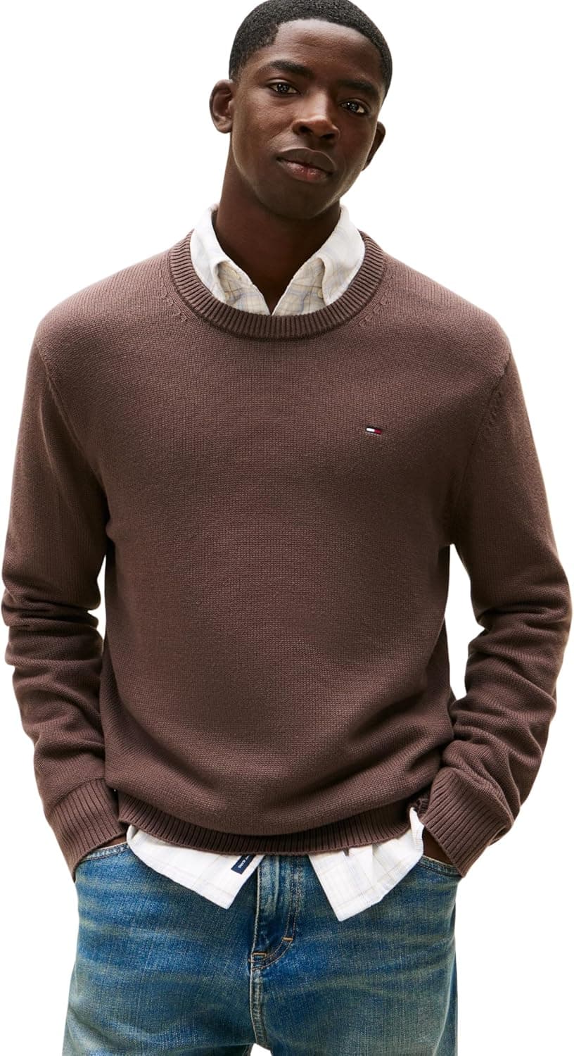 پلیور مردانه Tommy Jeans مدل TJM SLIM ESS SWEATER EXT پلیور مردانه Tommy Jeans مدل TJM SLIM ESS SWEATER EXT