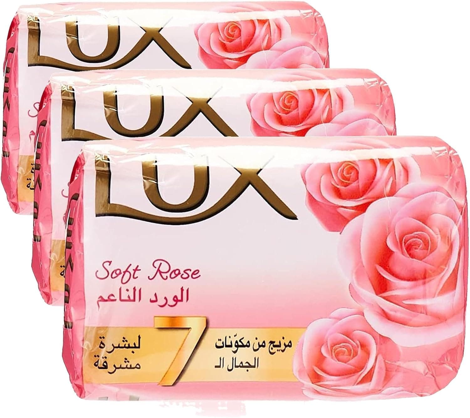 صابون LUX برای پوست بینقص لیلی ویتامین C، E و گلیسیرین 120g x 6 صابون LUX برای پوست بینقص لیلی ویتامین C، E و گلیسیرین 120g x 6