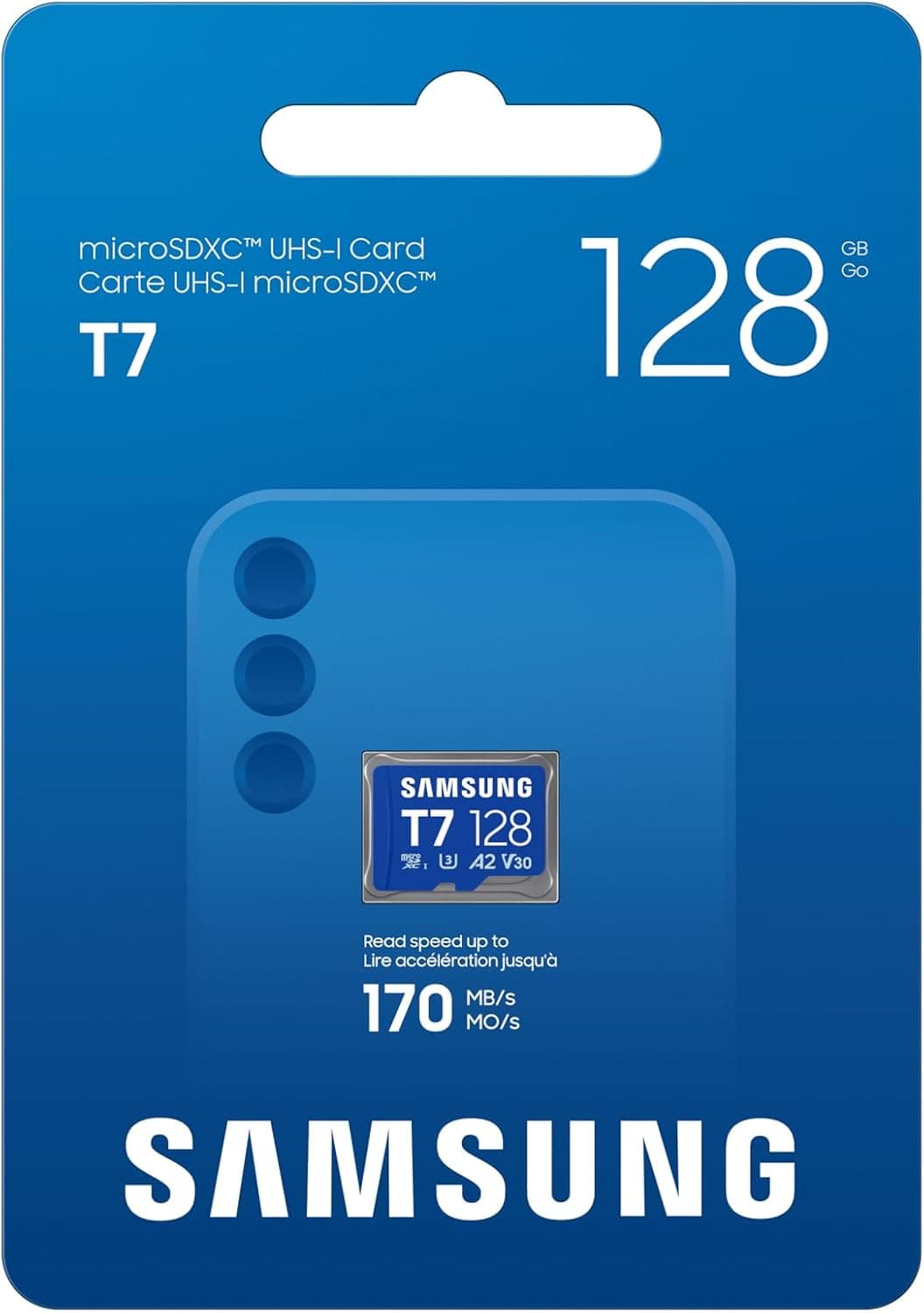 کارت حافظه Micro SD Samsung 128GB مدل T7 کارت حافظه Micro SD Samsung 128GB مدل T7