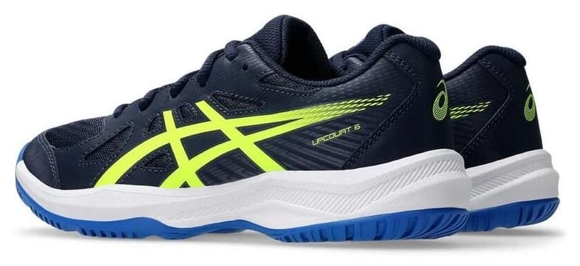 کفش والیبال کودکان Asics آبی Upcourt 6 Gs مدل 1074A045-401 کفش والیبال کودکان Asics آبی Upcourt 6 Gs مدل 1074A045-401