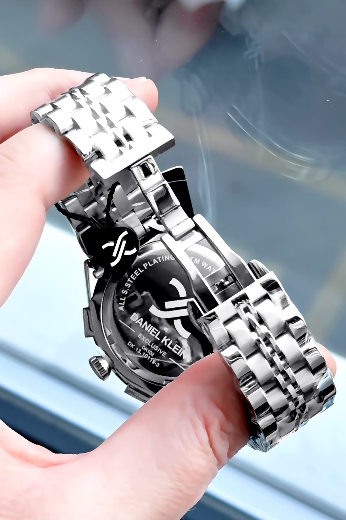 ساعت مردانه Daniel Klein نقرهای بند فولادی 3 ATM مدل Cbk234 ساعت مردانه Daniel Klein نقرهای بند فولادی 3 ATM مدل Cbk234