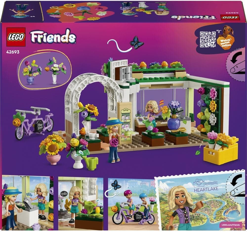 لگو سری Friends گلفروشی خلاقانه مدل 42693 لگو سری Friends گلفروشی خلاقانه مدل 42693