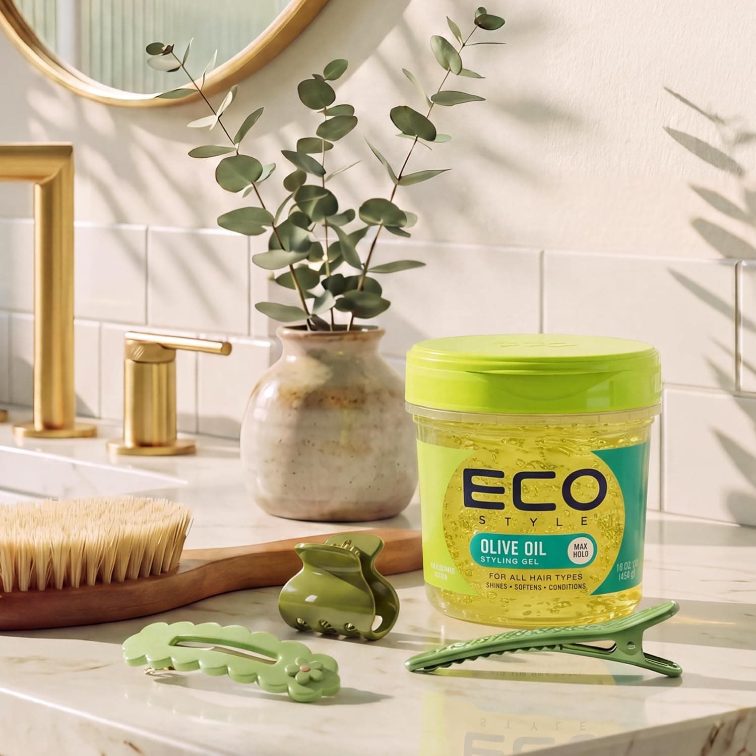 ژل حالتدهنده مو Eco Style Eco Styler با روغن زیتون 473 Ml ژل حالتدهنده مو Eco Style Eco Styler با روغن زیتون 473 Ml