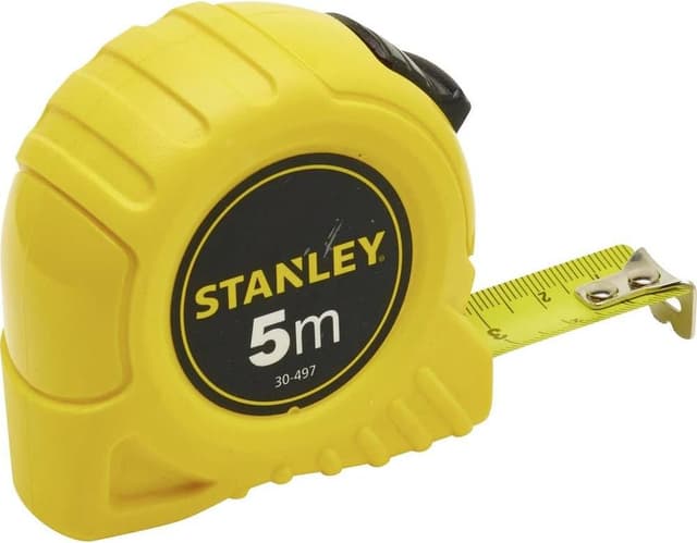 متر نواری Stanley زرد/مشکی 5mx19mm مدل 1-30-497 متر نواری Stanley زرد/مشکی 5mx19mm مدل 1-30-497