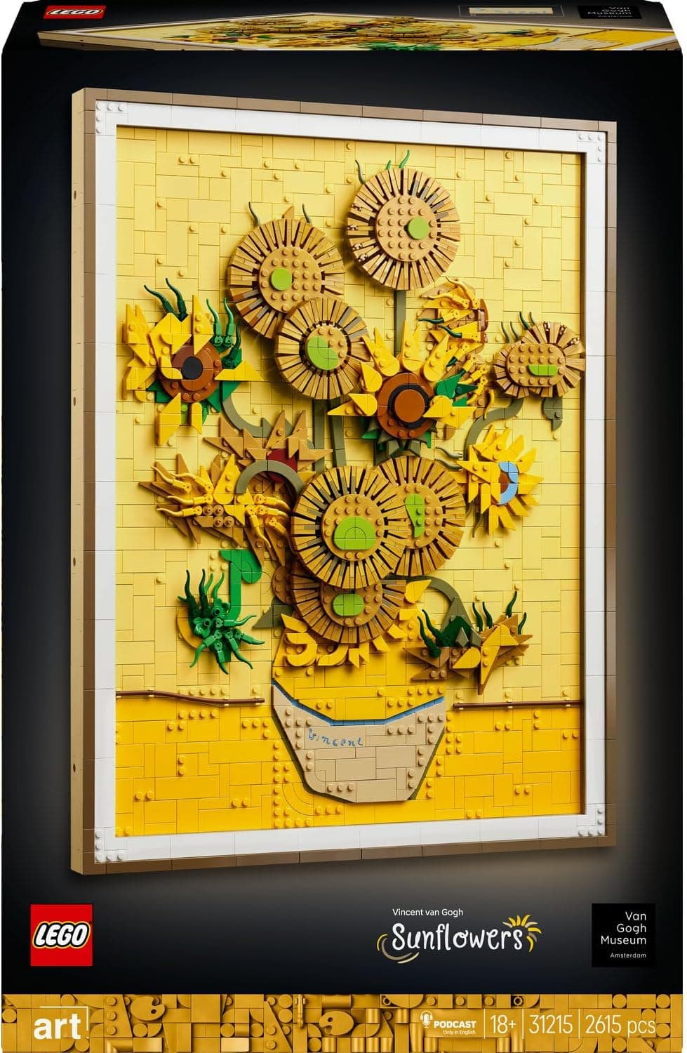 لگو مدل Art سری Vincent van Gogh ـ Ayçiçekleri مدل 31215 لگو مدل Art سری Vincent van Gogh ـ Ayçiçekleri مدل 31215