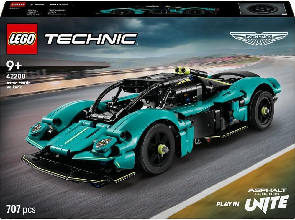 لگو Technic ست مدل Aston Martin Valkyrie 42208 لگو Technic ست مدل Aston Martin Valkyrie 42208