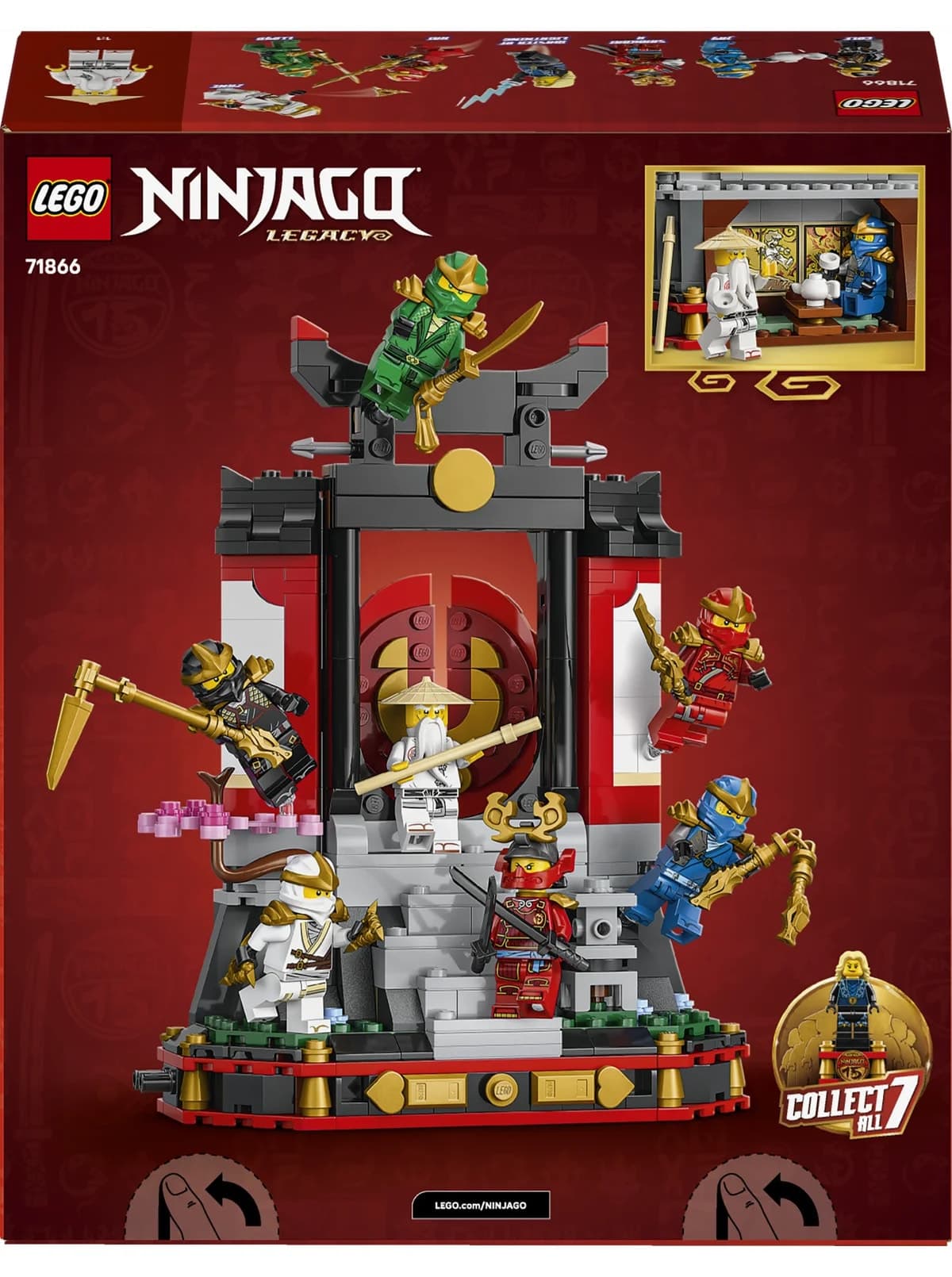 لگو NINJAGO نمایشی شخصیت ویژه پانزدهمین سالگرد مدل 71866 لگو NINJAGO نمایشی شخصیت ویژه پانزدهمین سالگرد مدل 71866