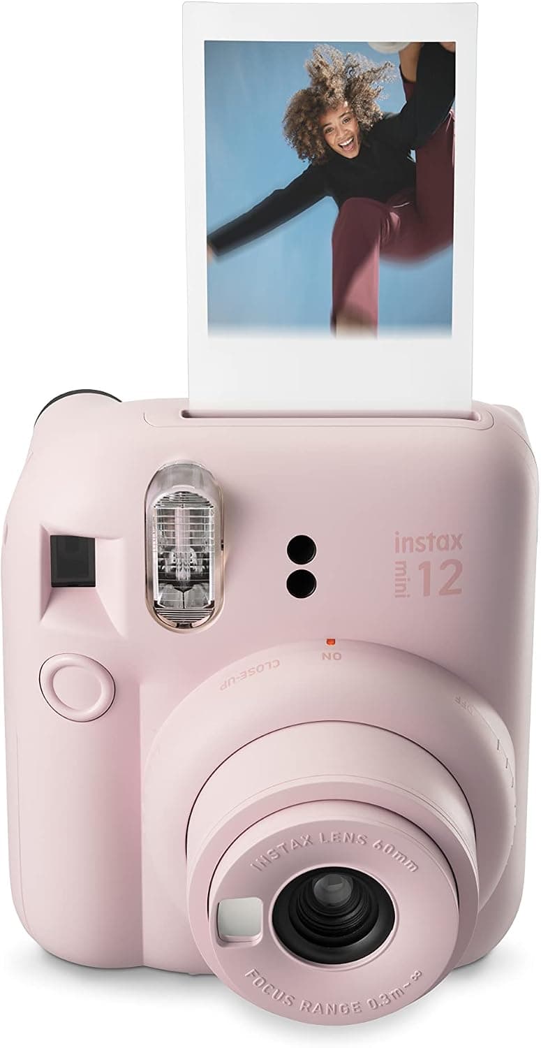 دوربین چاپ سریع Fujifilm instax Mini 12 صورتی دوربین چاپ سریع Fujifilm instax Mini 12 صورتی