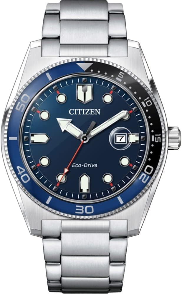 ساعت مچی مردانه Citizen عقربهای کوارتز ژاپنی با بند استیل مدل AW1761-89L ساعت مچی مردانه Citizen عقربهای کوارتز ژاپنی با بند استیل مدل AW1761-89L