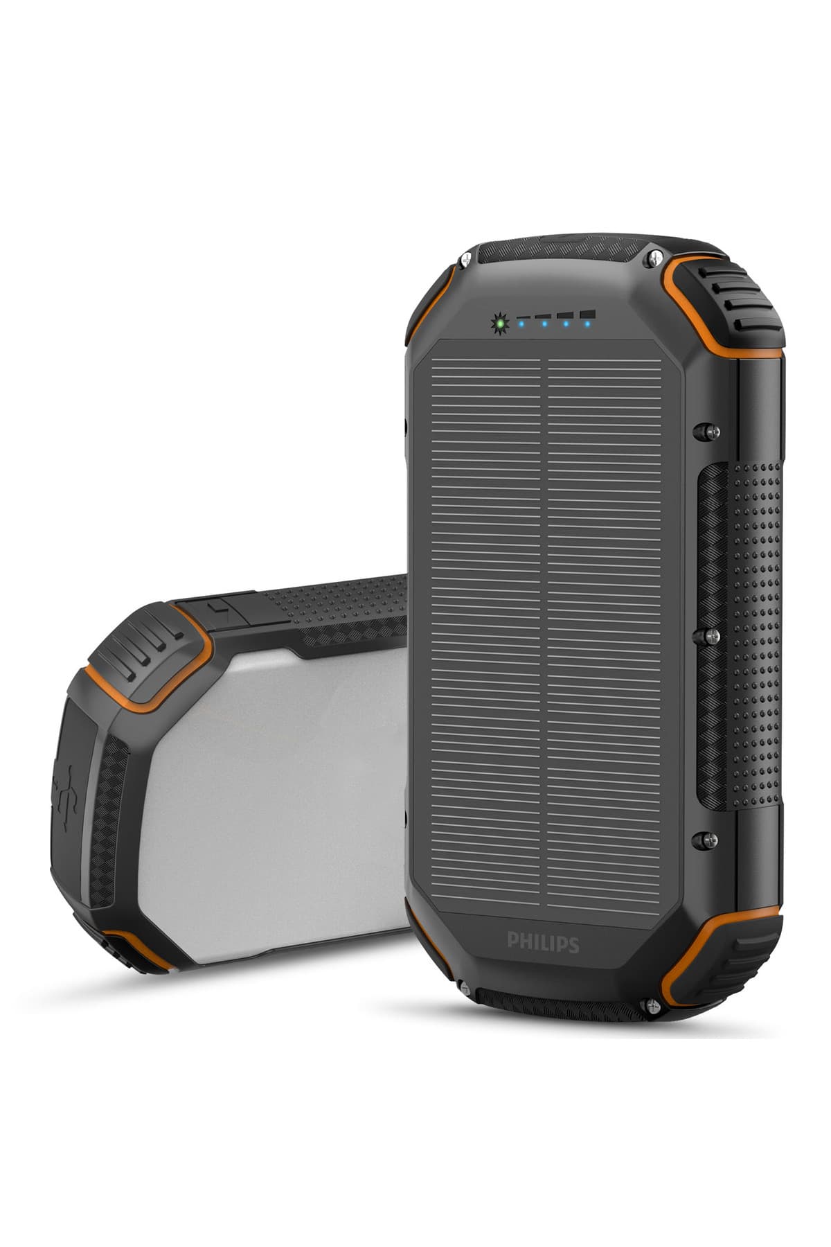 پاوربانک Philips خورشیدی چراغدار با ظرفیت 20.000mah و 2xusb-a و 2xusb-c مدل Dlp7726n پاوربانک Philips خورشیدی چراغدار با ظرفیت 20.000mah و 2xusb-a و 2xusb-c مدل Dlp7726n