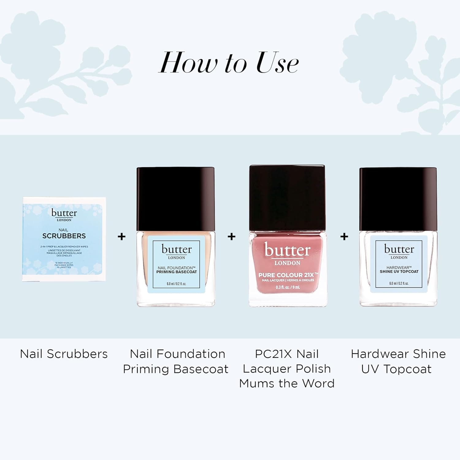 دستمال پاککننده لاک و آمادهسازی ناخن ۲ در ۱ butter LONDON، بسته 10 عددی دستمال پاککننده لاک و آمادهسازی ناخن ۲ در ۱ butter LONDON، بسته 10 عددی